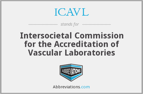 ICAVL Logo - ICAVL - Intersocietal Commission for the Accreditation of Vascular ...