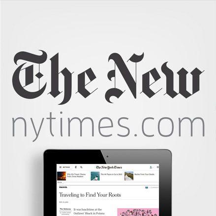 Nytimes.com Logo - New York Times Redesign