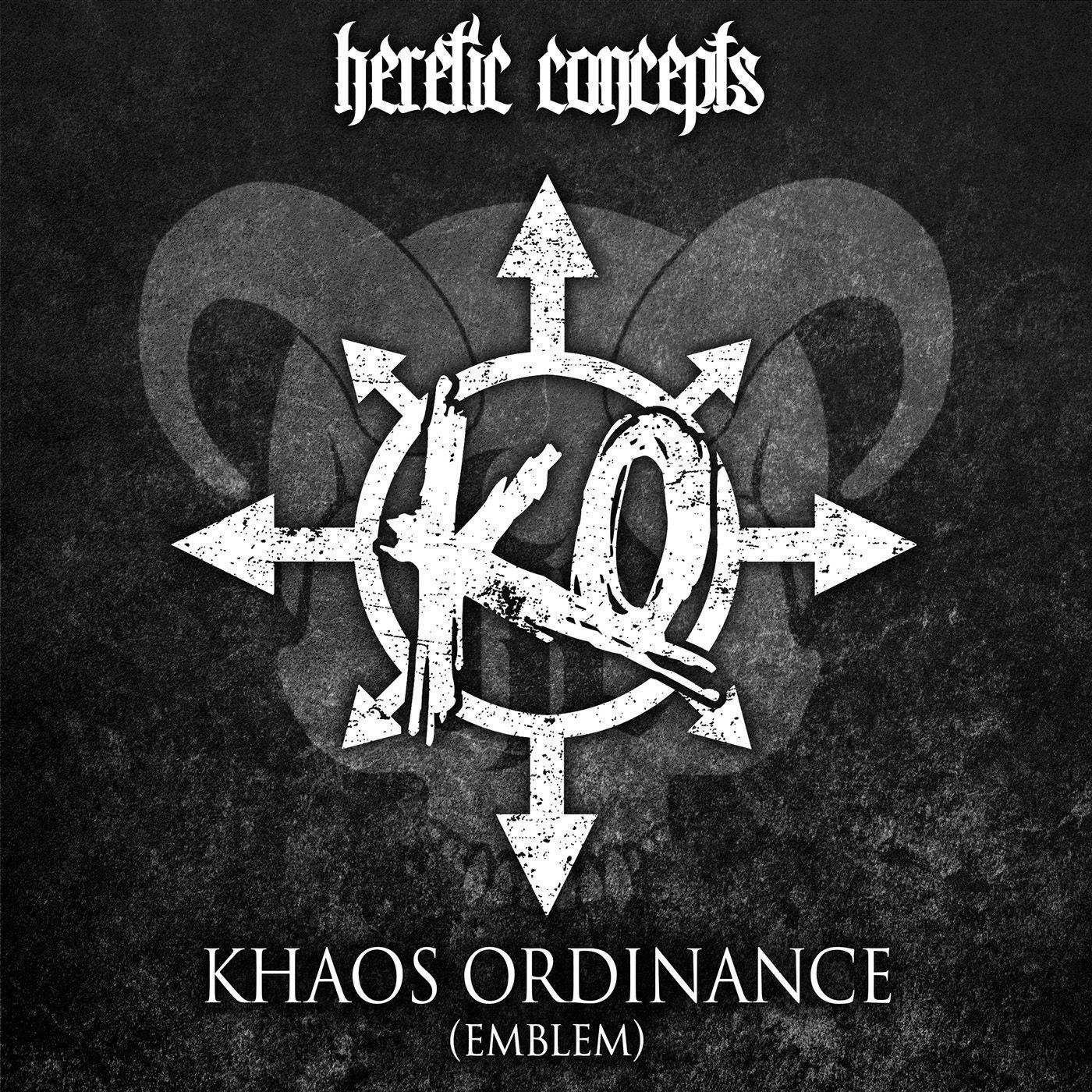 Khaos Logo - Khaos Ordinacne Logo Emblem Design