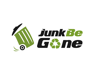 Gone Logo - Junk Be Gone logo design - 48HoursLogo.com