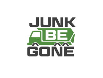 Gone Logo - Junk Be Gone logo design - 48HoursLogo.com