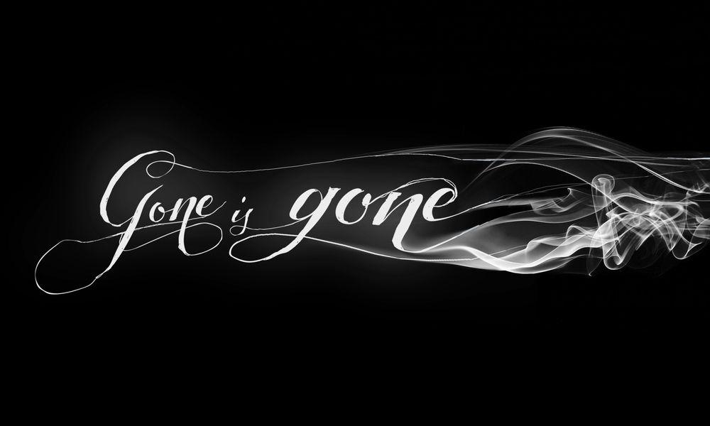 Gone Logo - gone is gone {logo design} — jezabelly