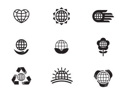 Eath Logo - Earth Day Logo Options by Dustin Wallace | Dribbble | Dribbble