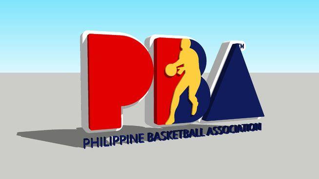 PBA Logo - 3D PBA LOGO (Philippine Basketball Association) | 3D Warehouse