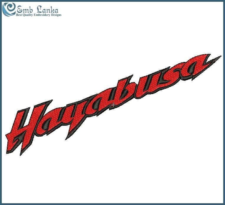Hayabusa Logo - Suzuki Hayabusa Logo 3 Embroidery Design