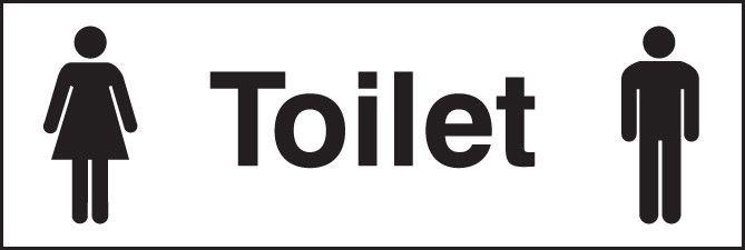 Toilet Logo - Toilet Sign (Male and Ladies Symbol)