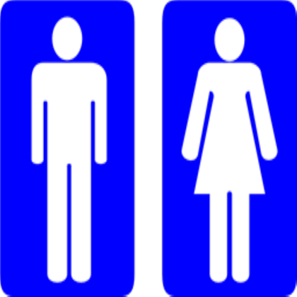 Toilet Logo - Girl Boy toilet logo