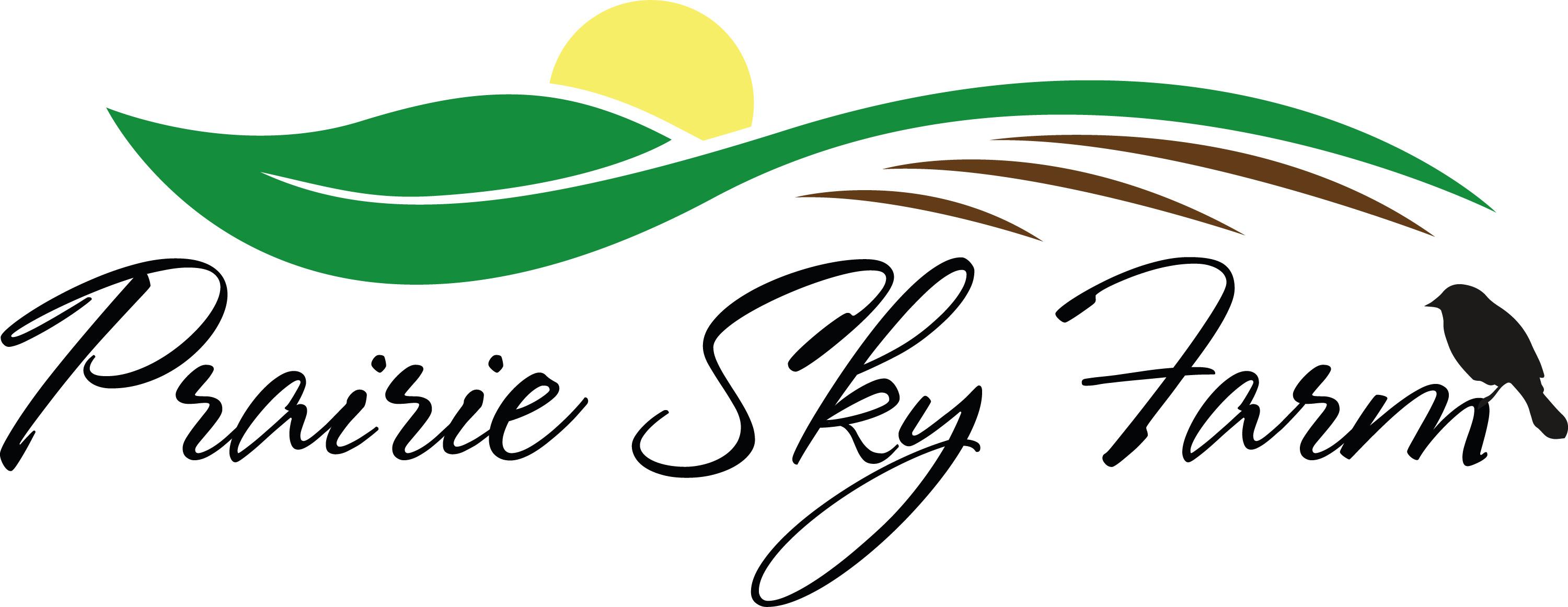 Prairie Logo - Prairie Sky Farm Logo Color Rgb. Healthy Harvest Of North Iowa