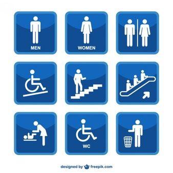 Toilet Logo - Toilet Sign Vectors, Photo and PSD files