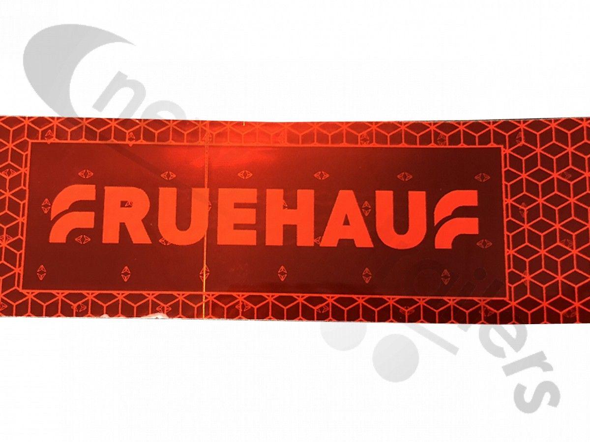 Fruehauf Logo - Fruehauf Red Reflective Tape - Per Metre