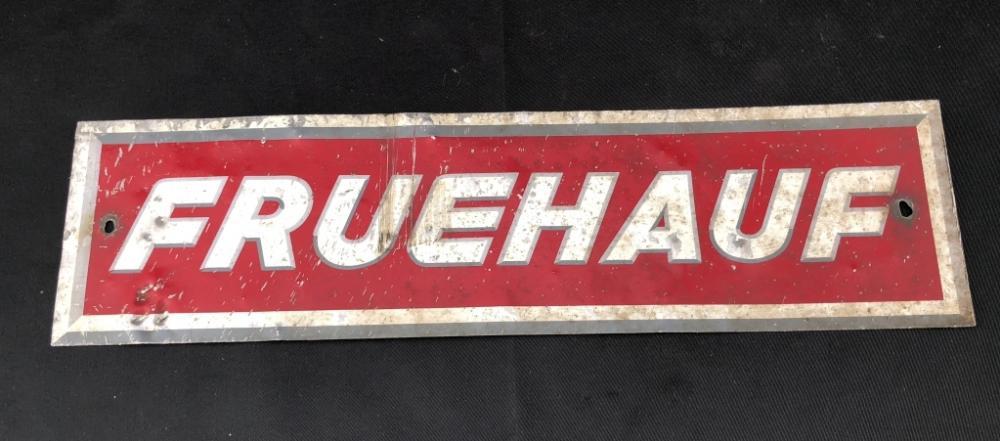 Fruehauf Logo - Fruehauf Trailers Sign