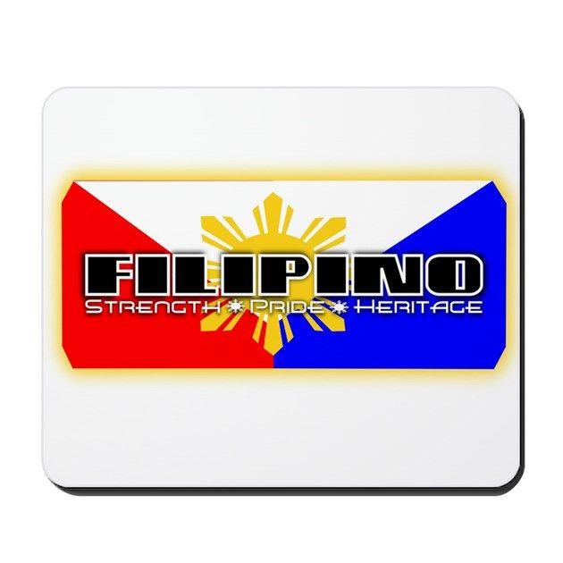 Filipino Logo - FILIPINO LOGO Mousepad
