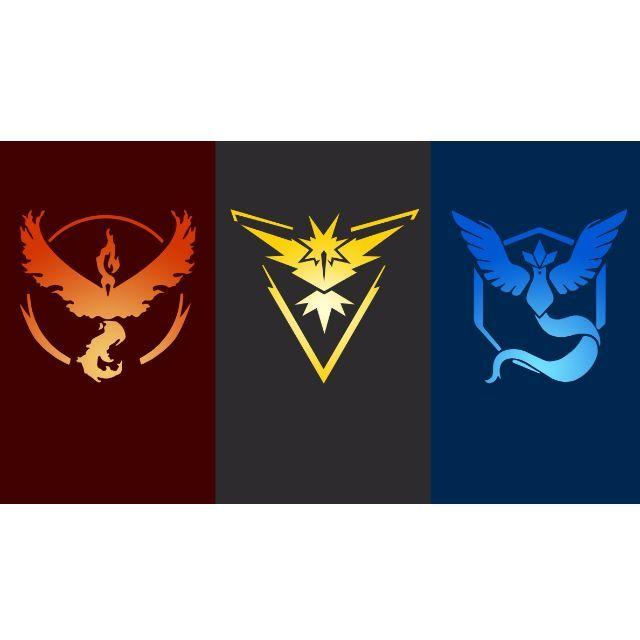 Mystic Logo - Pokemon GO - Team Valor / Instinct / Mystic Logo Decals, Design ...