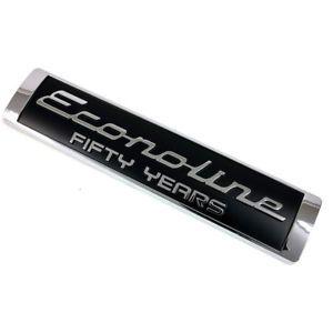 Econoline Logo - Ford Econoline Fifty Years Rear Back Door Emblem Black E150 E250 ...