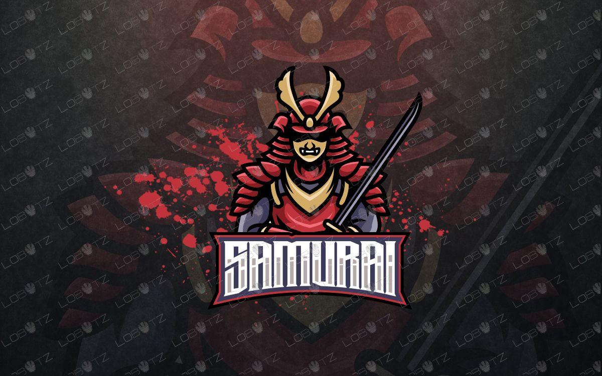 Samurai Logo - Samurai Mascot Logo | Samurai eSports Logo For Sale - Lobotz