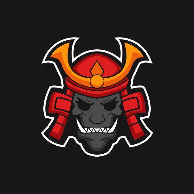 Samurai Logo - The old samurai logo mascot Vector | Premium Download