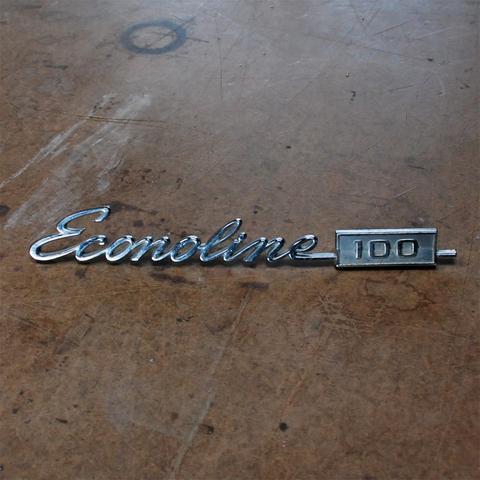 Econoline Logo - Ford Econoline 68 69 70 71 72 73 74 100 emblem script badge ...