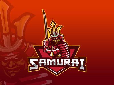 Samurai Logo - Samurai Mascot Logo | Samurai eSports Logo For Sale by Lobotz Logos ...
