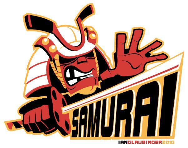 Samurai Logo - The Art of Ian Glaubinger - Samurai Logo