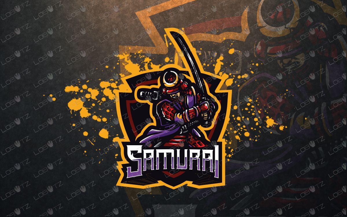 Samurai Logo - Premade Samurai Mascot Logo | Samurai eSports Logo For Sale - Lobotz