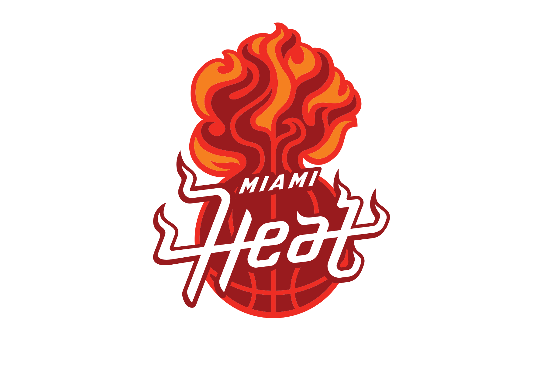 Heat Logo - Michael Weinstein NBA Logo Redesigns: Miami Heat
