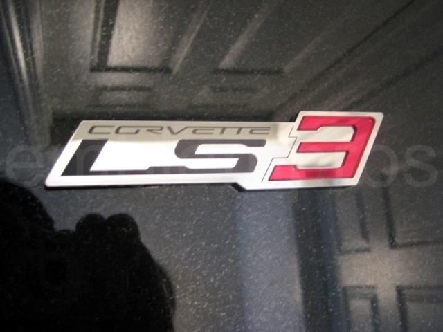 LS3 Logo - EMBLEMPROS.COM LICENSED AND CUSTOM VEHICLE EMBLEMS