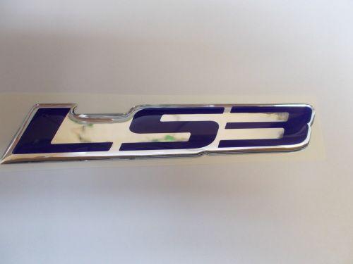 LS3 Logo - Corvette C6 Domed LS3 Emblem, C6 ZR1 Style, 2008 2013 Assorted Colors