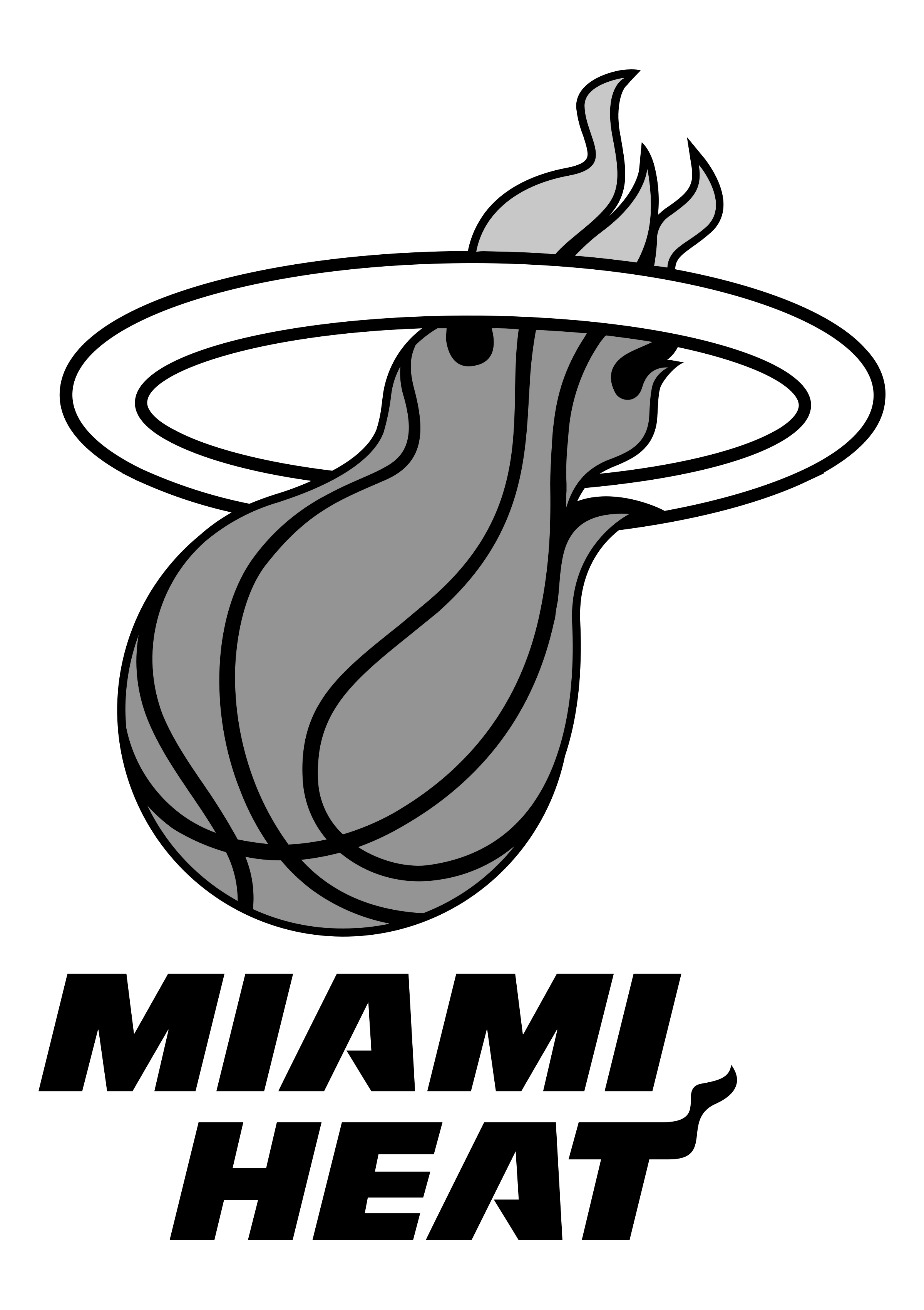 Heat Logo - Miami Heat Logo PNG Transparent & SVG Vector - Freebie Supply