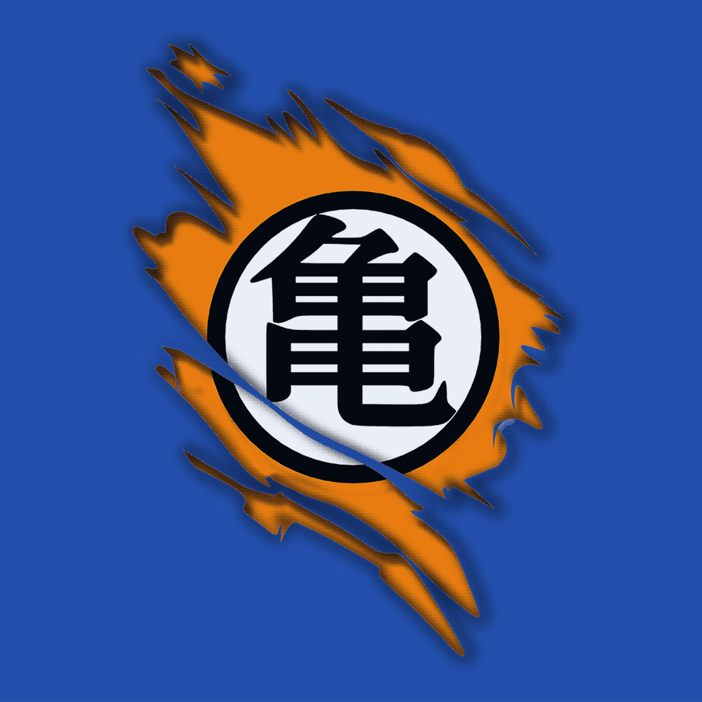 DBZ Logo - Logo de Goku con el Báculo Sagrado | Dragon Ball Z | Dragon ball ...