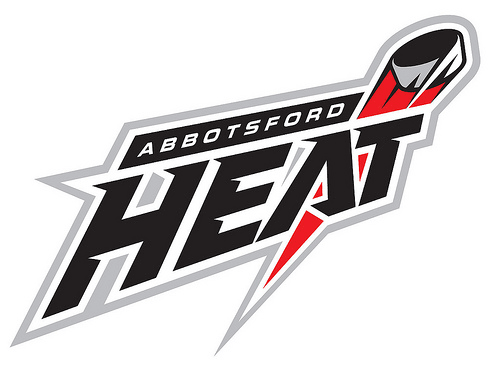 Heat Logo - Abbotsford Heat Primary Logo Hockey League (AHL)
