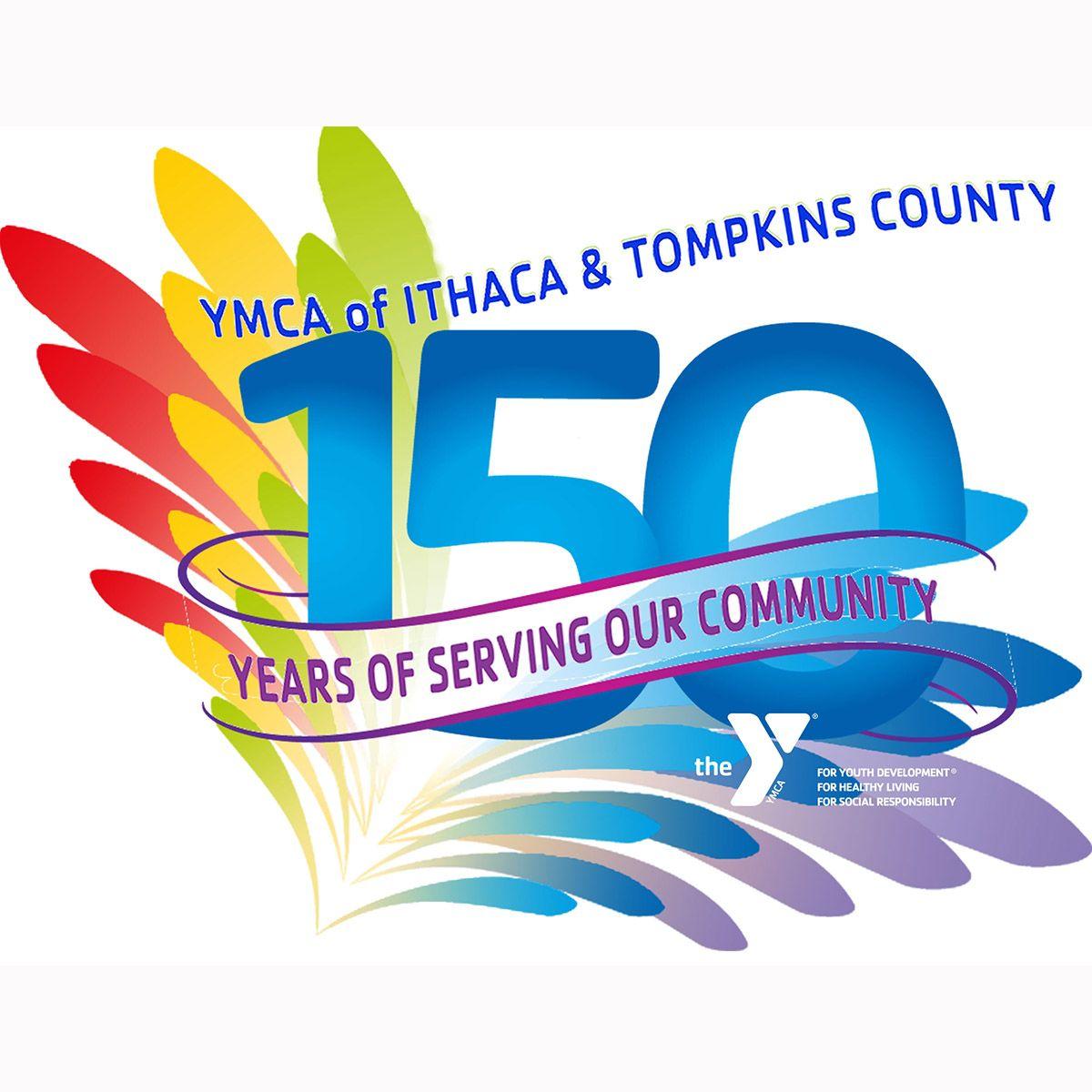 Ithaca Logo - The YMCA Youth Development, For Healthy Living, For Social