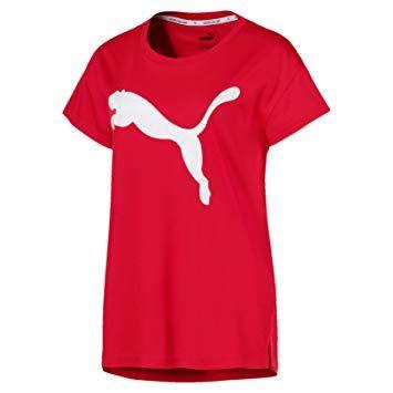 Active.com Logo - Puma Women's Active Logo Tee T-Shirt: Amazon.co.uk: Sports & Outdoors