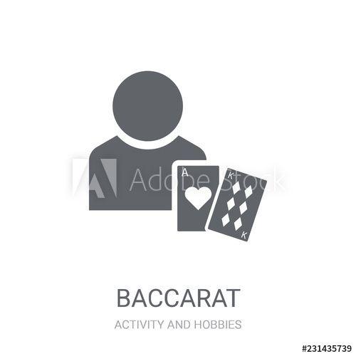 Baccarat Logo - Baccarat icon. Trendy Baccarat logo concept on white background from ...