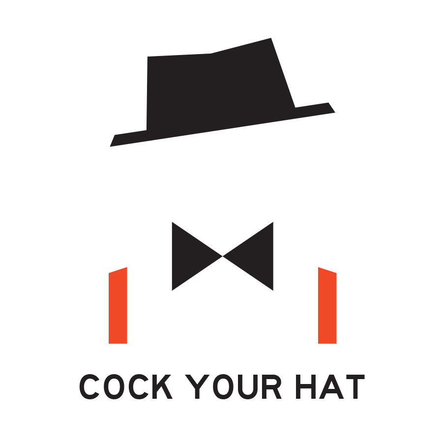 Hat Logo - Fashion Logo Design Cock Your Hat - KeaKreative Graphic Design