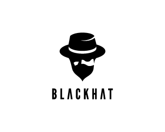 Hat Logo - Black Hat Designed by Giyan | BrandCrowd