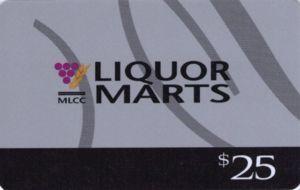 MLCC Logo - Gift Card: Logo Gray (MLCC Liquor Marts, Canada) (Mlcc) Col:CA-MLCC-007