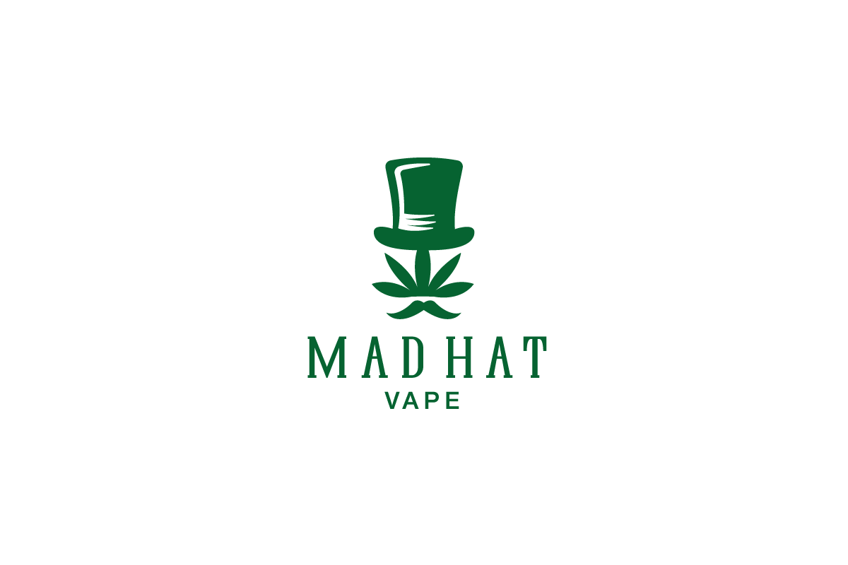 Hat Logo - SOLD – Madhat Vape—Marijuana Top Hat Logo | Logo Cowboy