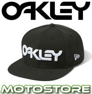 Hat Logo - OAKLEY MARK II NOVELTY SNAP BACK CAP HAT LOGO GENUINE OFFICIAL BLACK