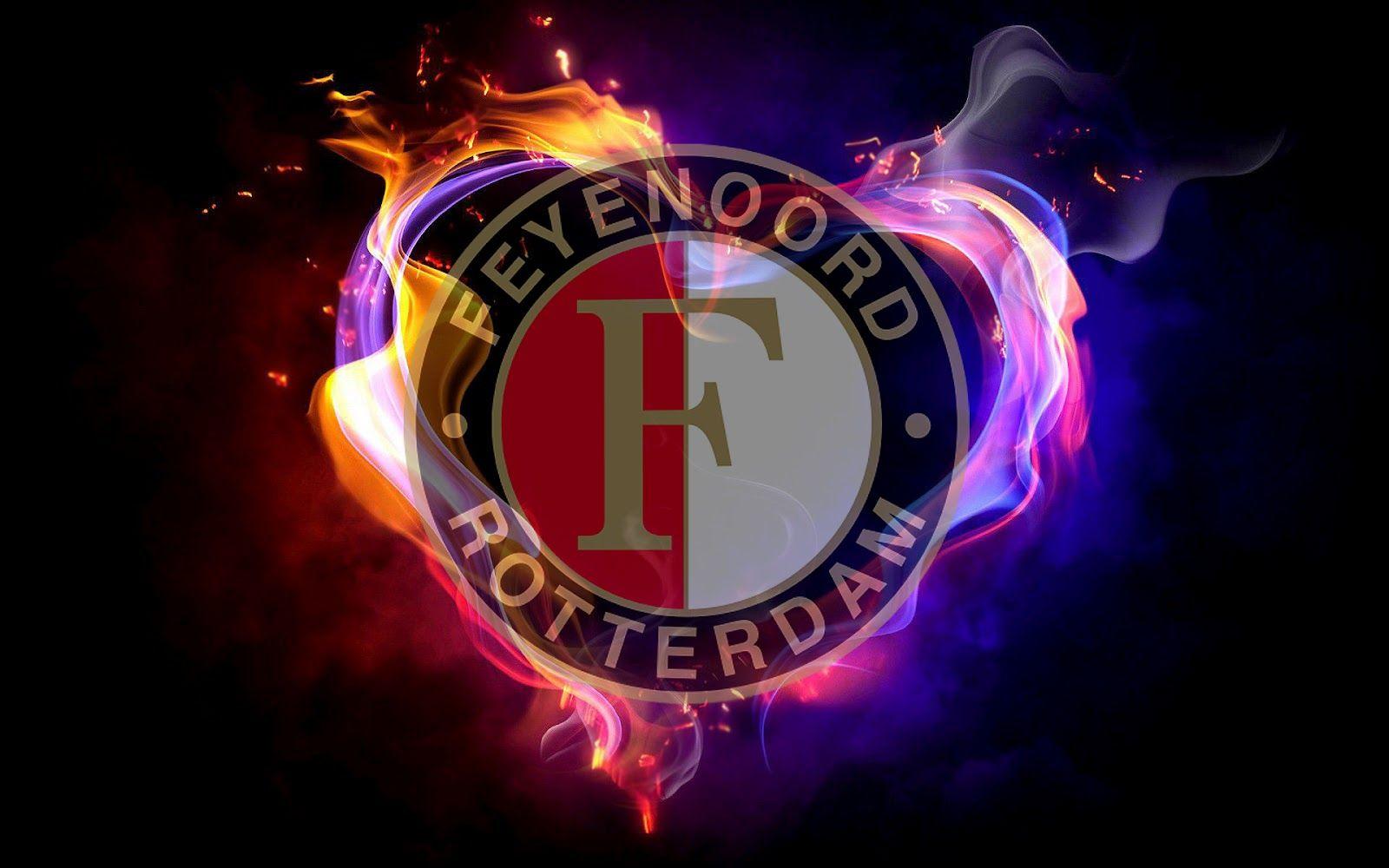 Feyenoord Logo - Image - Feyenoord logo wallpaper 001.jpg | Football Wiki | FANDOM ...