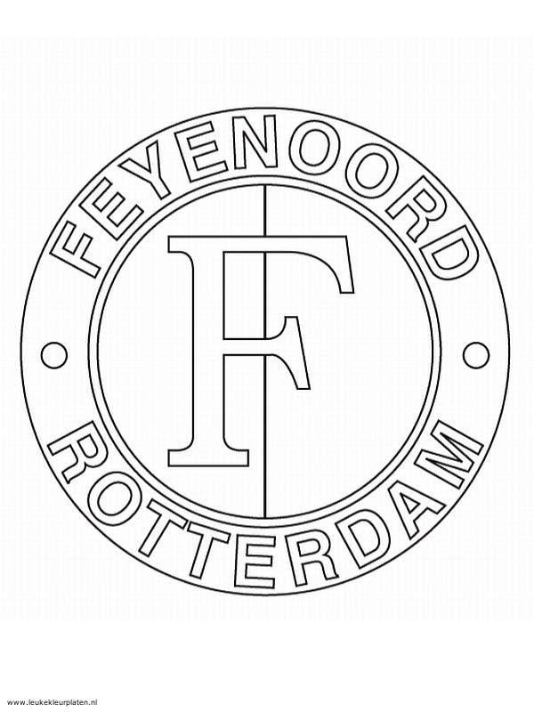 Feyenoord Logo - Feyenoord logo | Diversen | mozaiektegeltjes-enzo