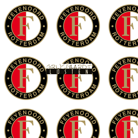 Feyenoord Logo - Logo-vel, Feyenoord | Webshop Grijspaardt.nl