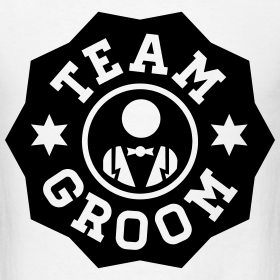 Groom Logo - Team Groom Logo | Men's T-Shirt | wedding | Team groom, Groom, Wedding