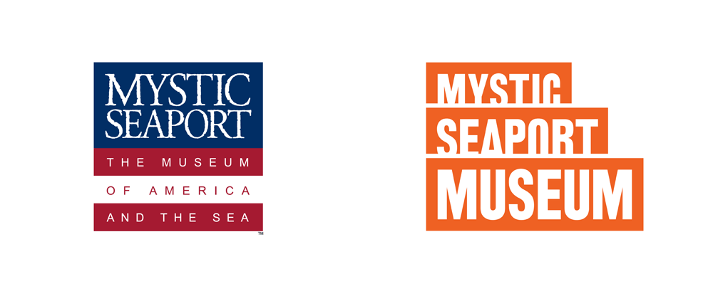 Seaport Logo - Brand New: New Logo and Identity for Mystic Seaport Museum