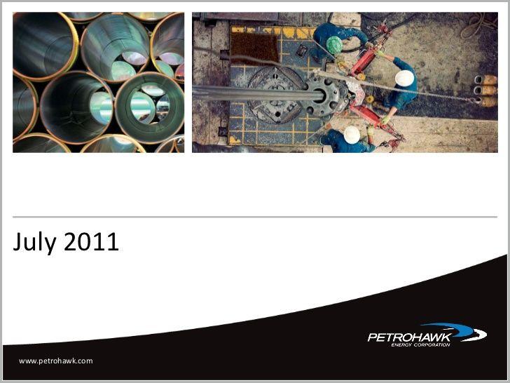 Petrohawk Logo - Petrohawk july 2011 ppt