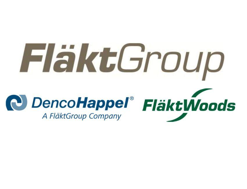 Flakt Logo - Flakt Woods and DencoHappel Merge