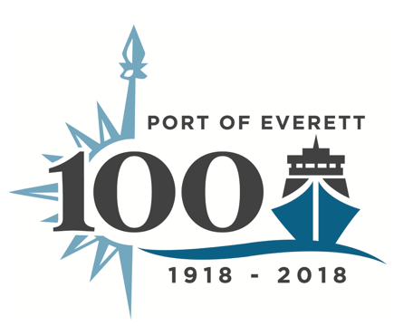 Seaport Logo - Celebrate with us! Port of Everett is Turning 100 Years Old. Press