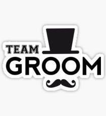 Groom Logo - Groomsmen Stickers | Redbubble