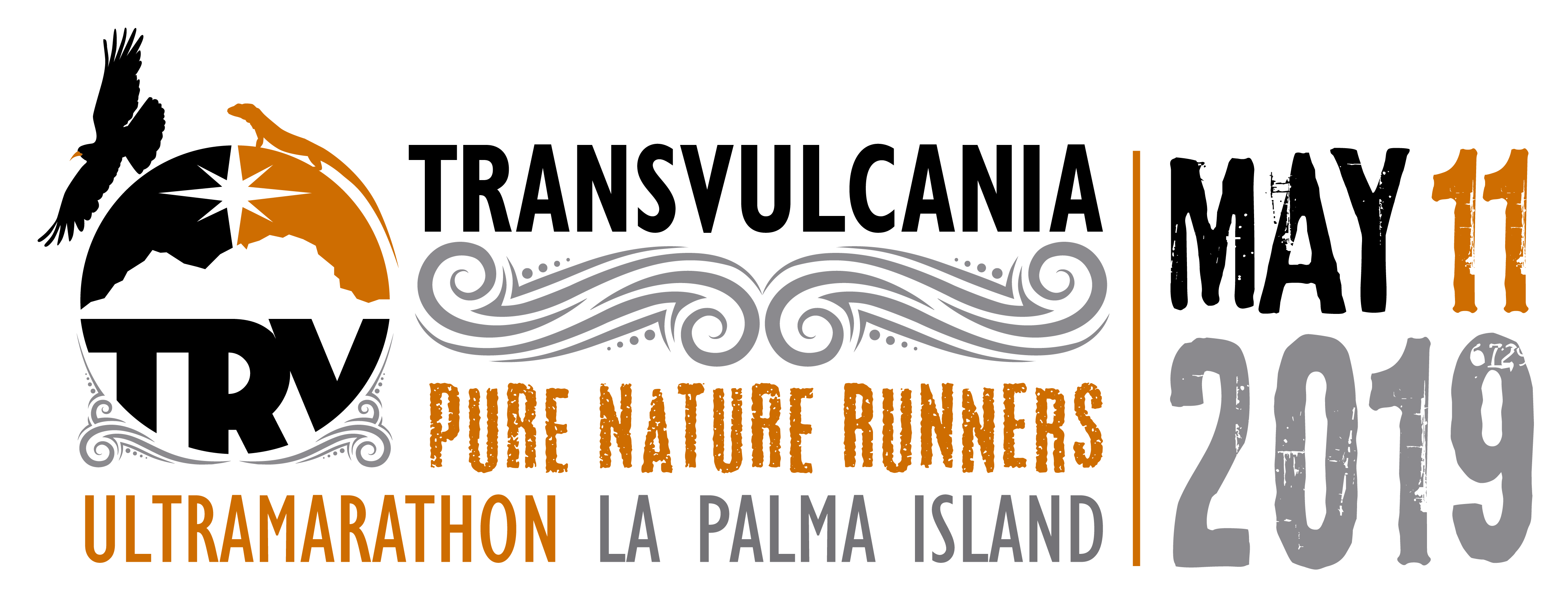 Kilometer Logo - Vertical Kilometer Binter - Transvulcania