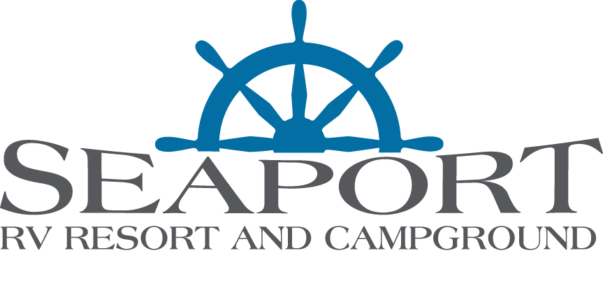 Seaport Logo - Mystic, CT Family Camping - Seaport RV Resort & Campground