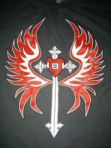 HBK Logo - HBK Shawn Michaels WWE T Shirt 3XL Rise Above XXXL WWF gray ...